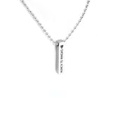 Nunca Te Rindas Necklace